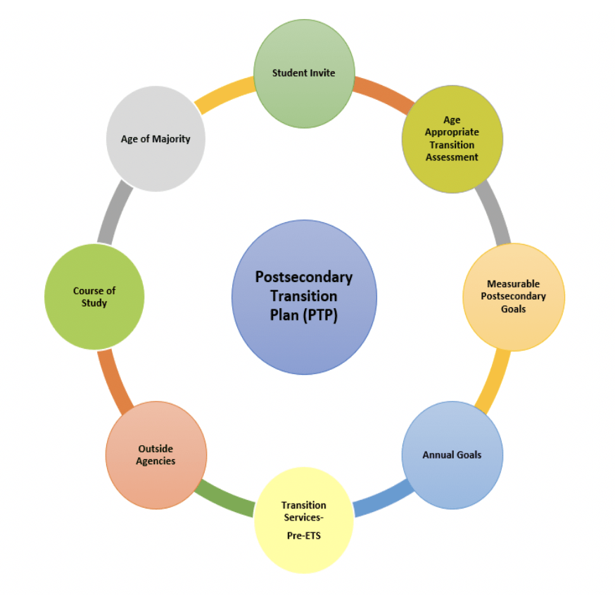 Post secondary transition plans graph